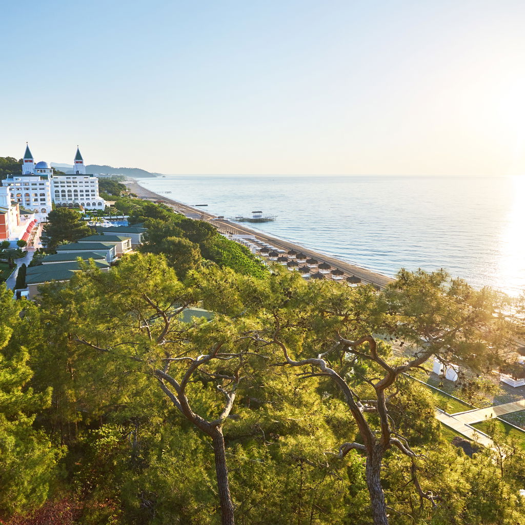 Luxury hotel summer resort in Turkey