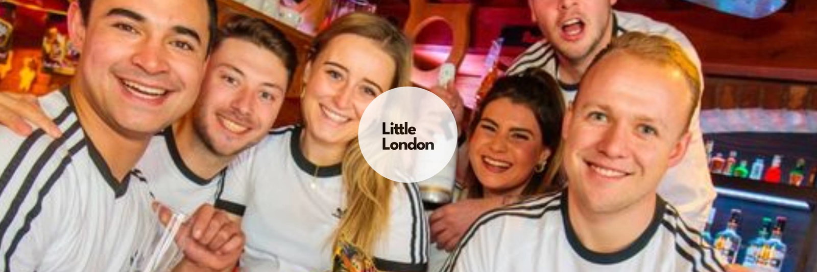 Gruppenfoto im Little London in Gerlos