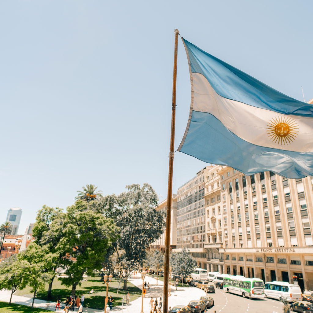Vlaggenplein Buenos Aires