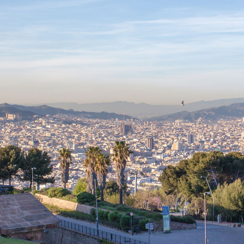 Aerial view Barcelona