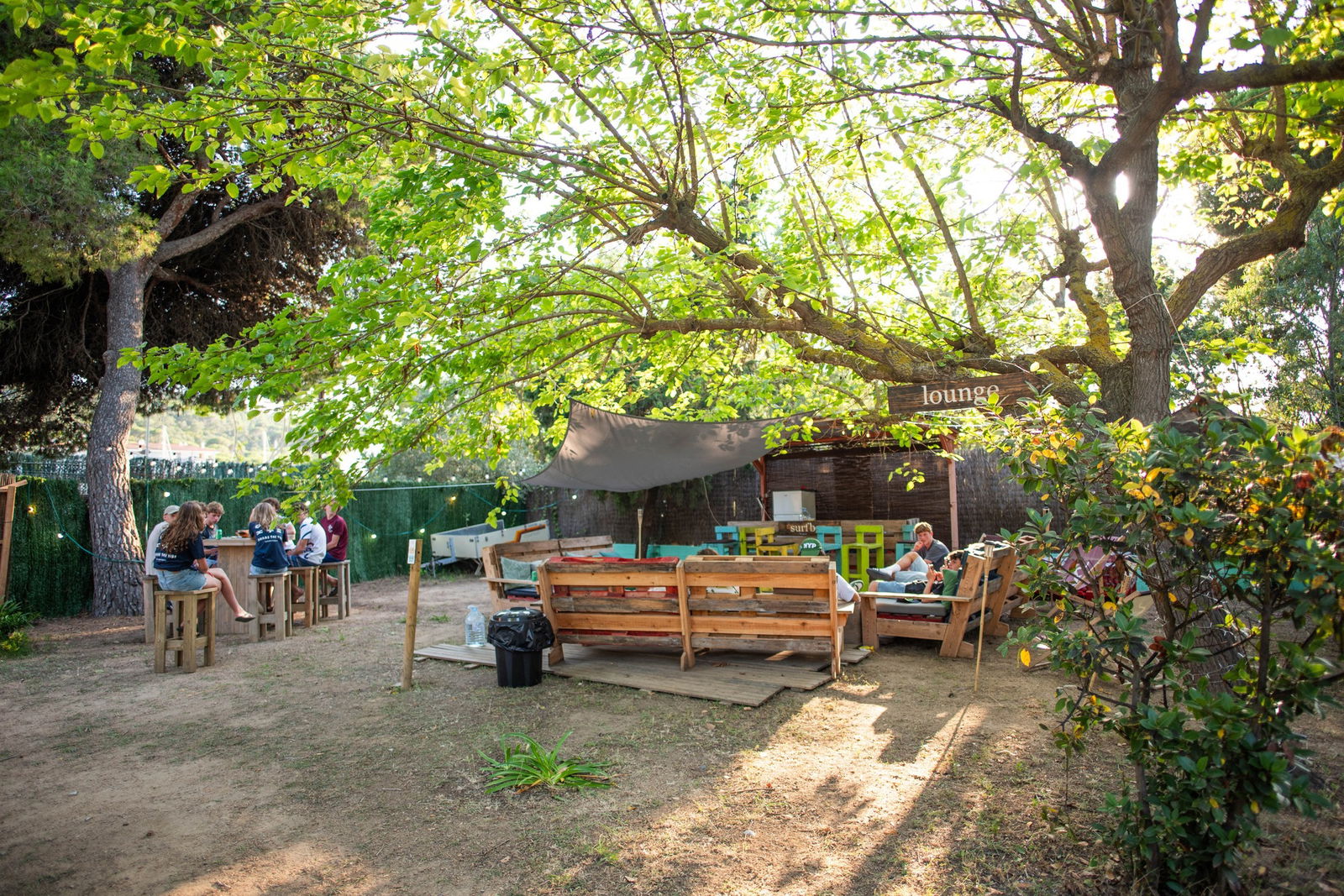 Zomerkamp in Spanje met terras