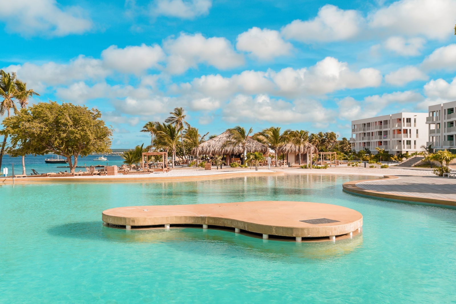 Beach resort op Bonaire