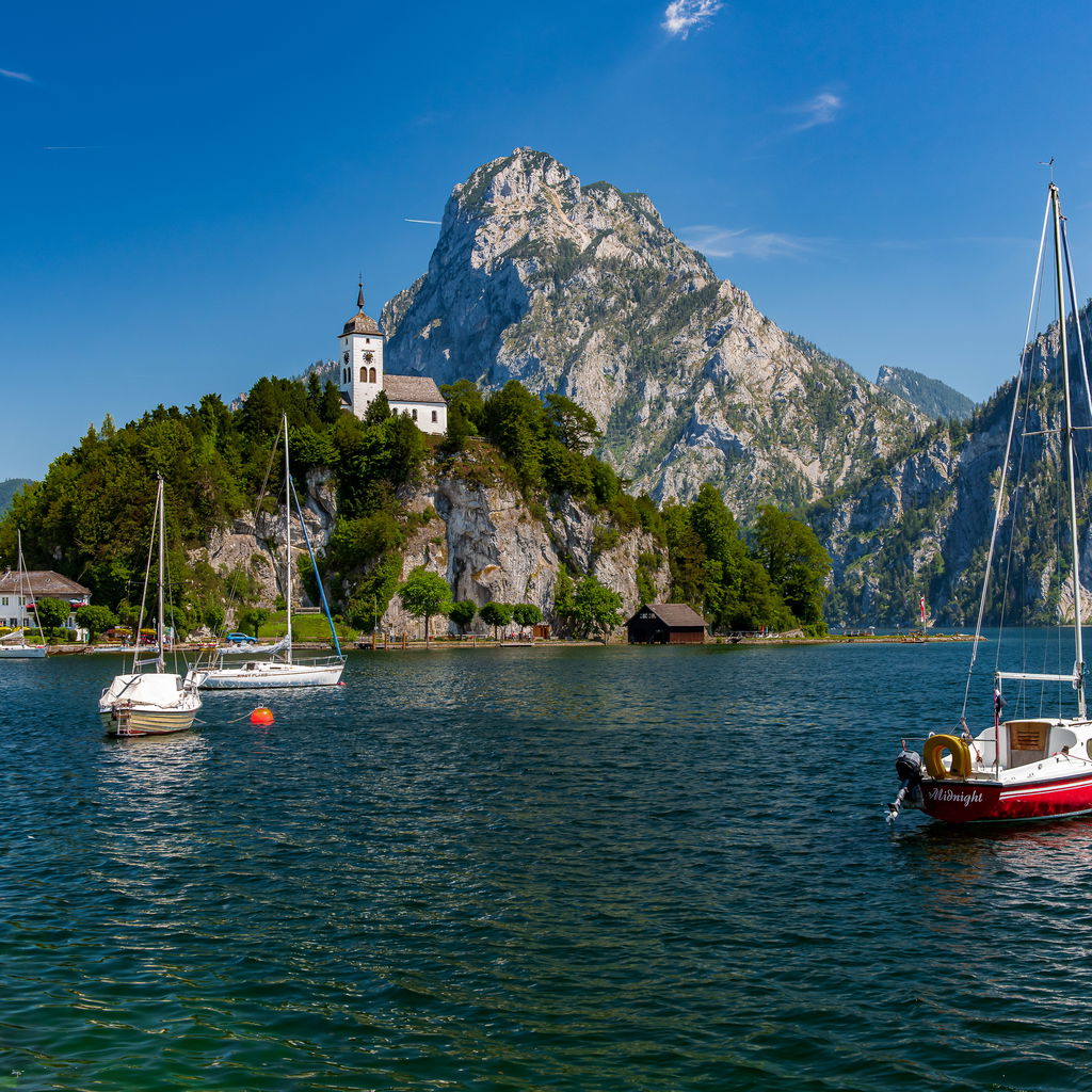 Traunsee in Austria