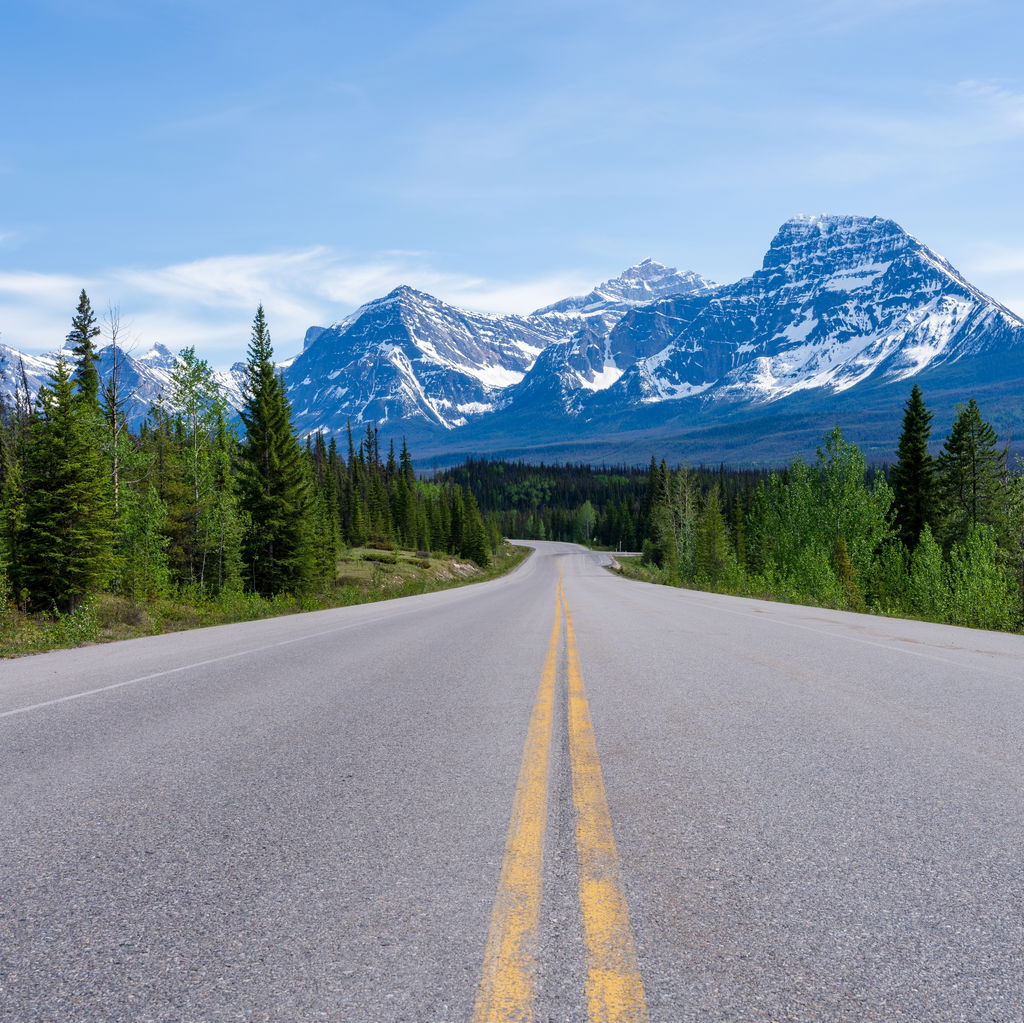 Icefields parkway alberta highway