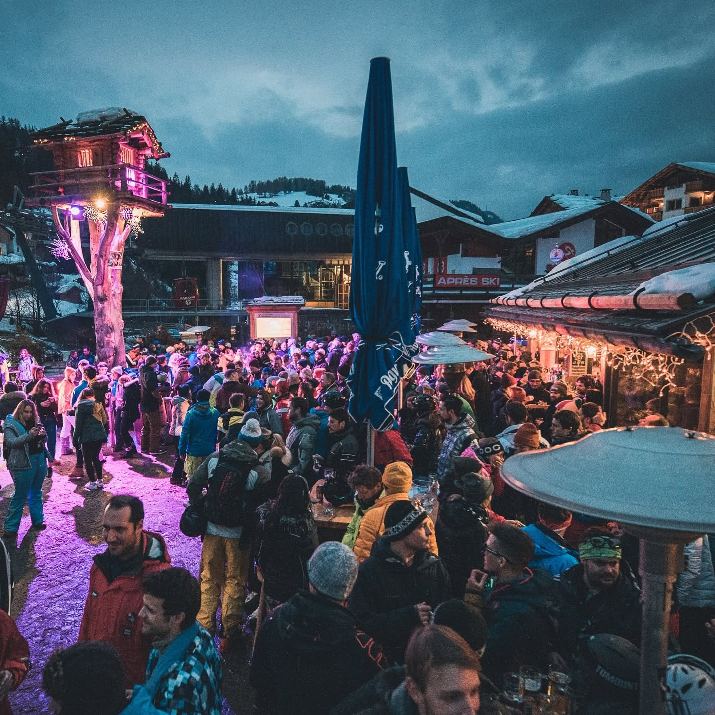 Apres ski bar in Italie