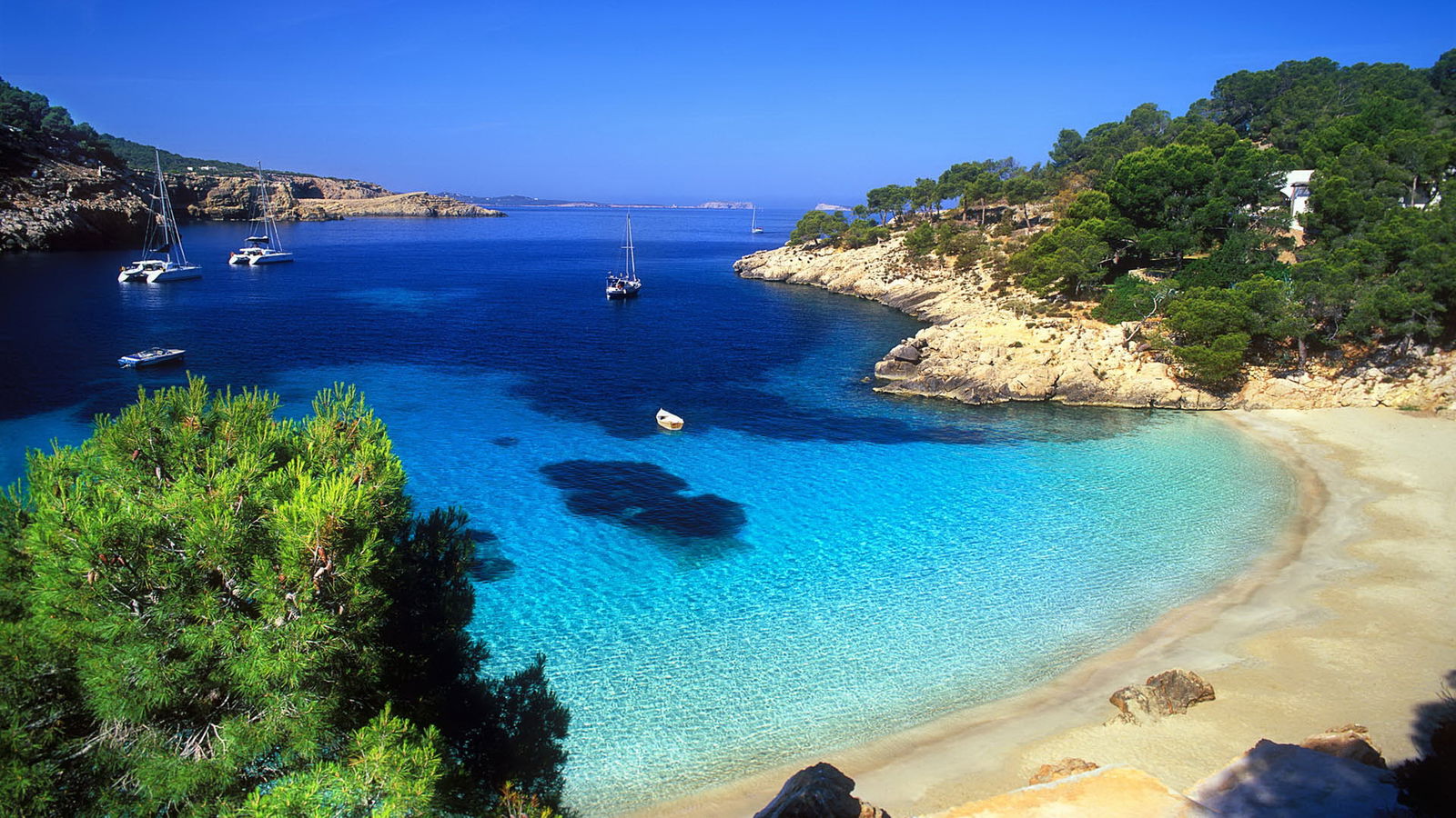 Playa cala salada Ibiza