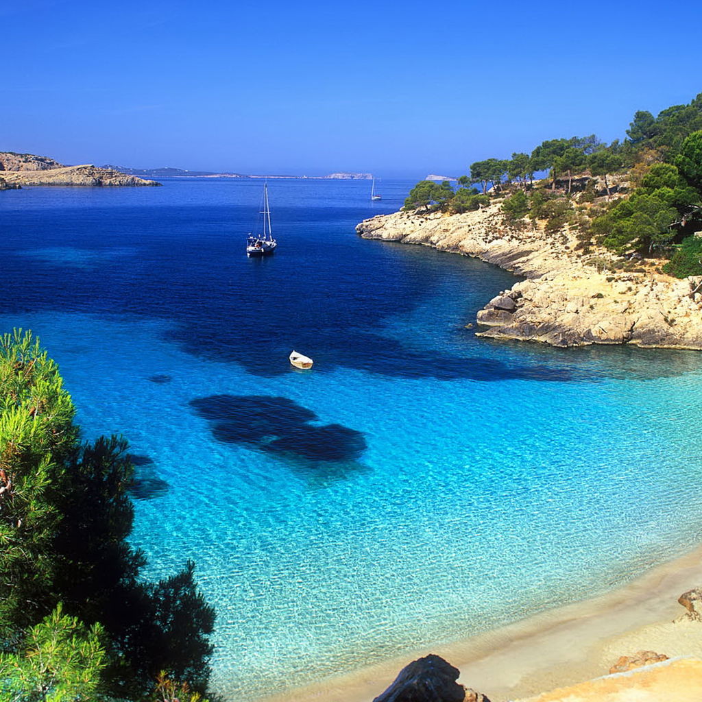 Playa cala salada Ibiza