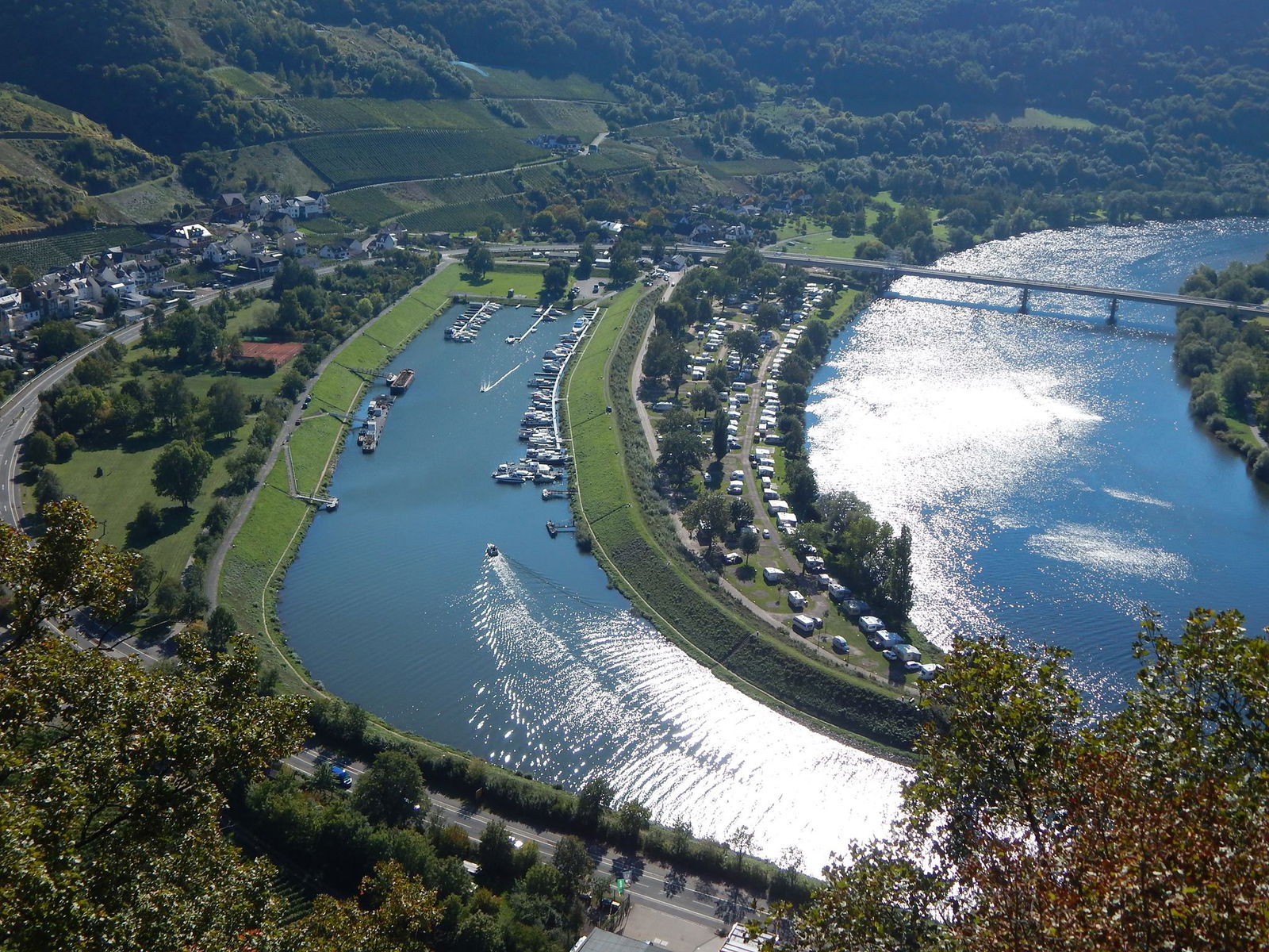 Camping gelegen aan een rivier in Duitsland