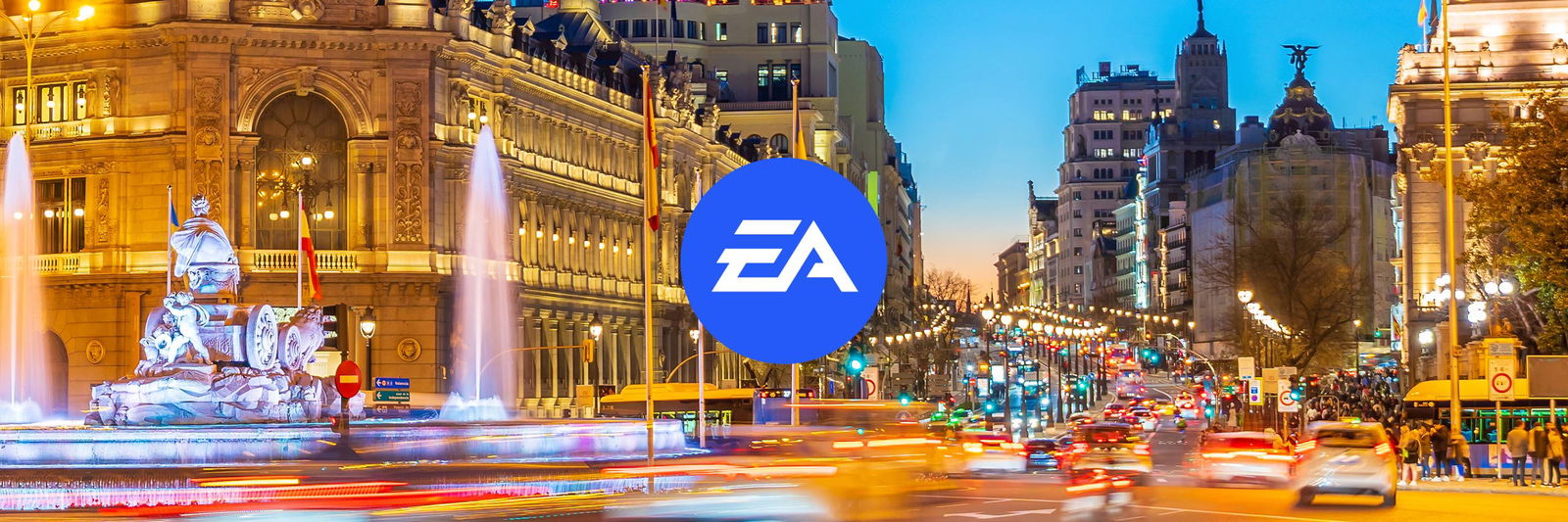 Header EA Sports logo madrid skyline
