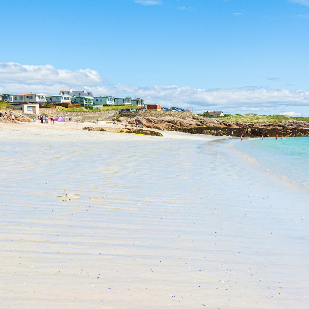 Landscape sand Ireland Galway