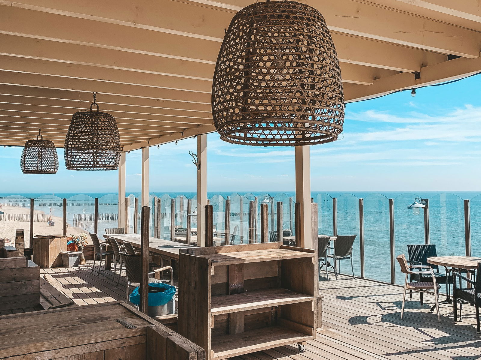 Strandpavillon in Zeeland