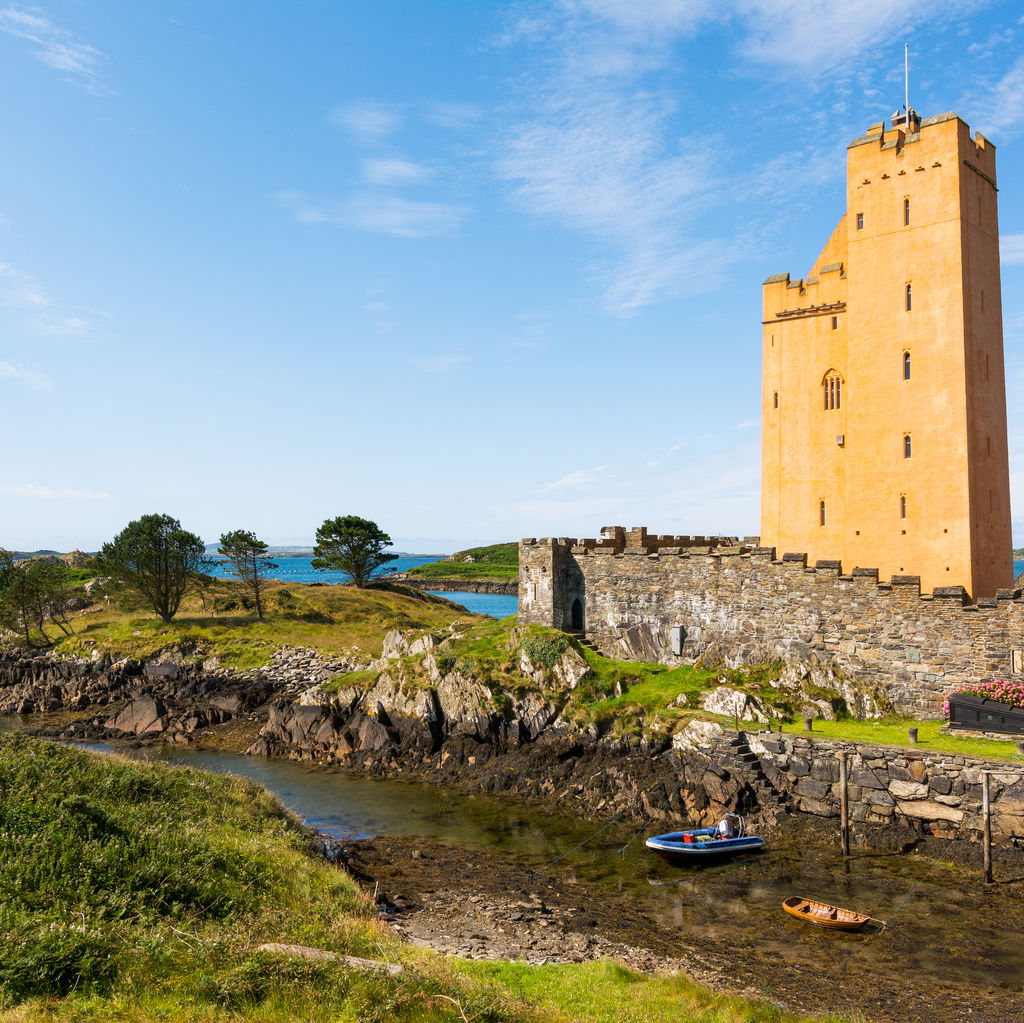 Landscape Ireland castle